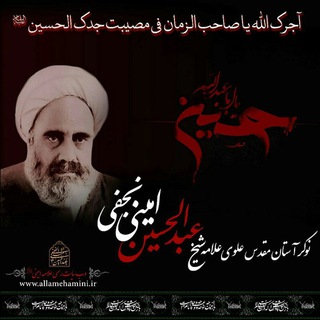 علامه شیخ عبد الحسین امینی نجفی (رحمت الله علیه)