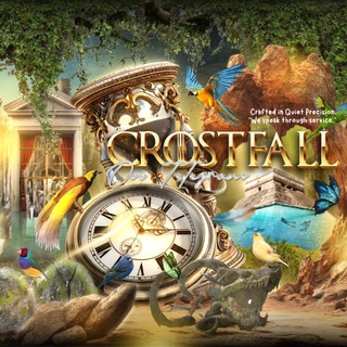 Crostfall, a quieted endlessly unfolding