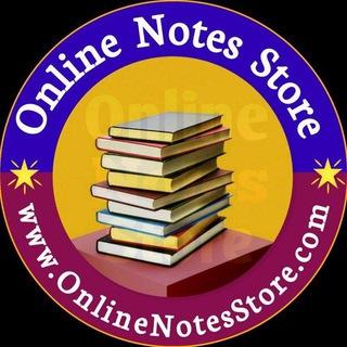 Online Notes Store | Online Notes, Quiz & Employment News Portal