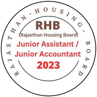 RHB (Rajasthan Housing Board) Junior Assistant/ Junior Accountant 2023