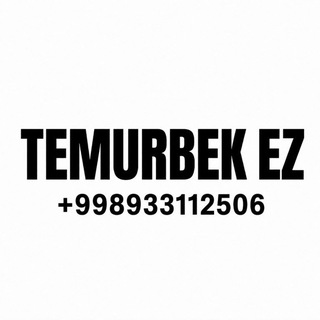 @Temurbek_ez