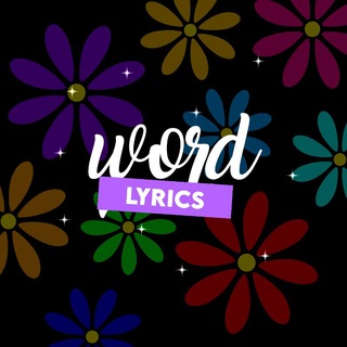 word lyrics 🌺